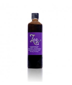 ZEEEIGHT12 "GBOTEMI" LAVENDER AND CHAMOMILE LIQUID AFRICAN BLACK SOAP 500ML